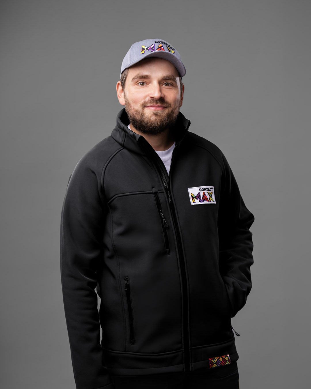 Softshell czarny Contact MAX