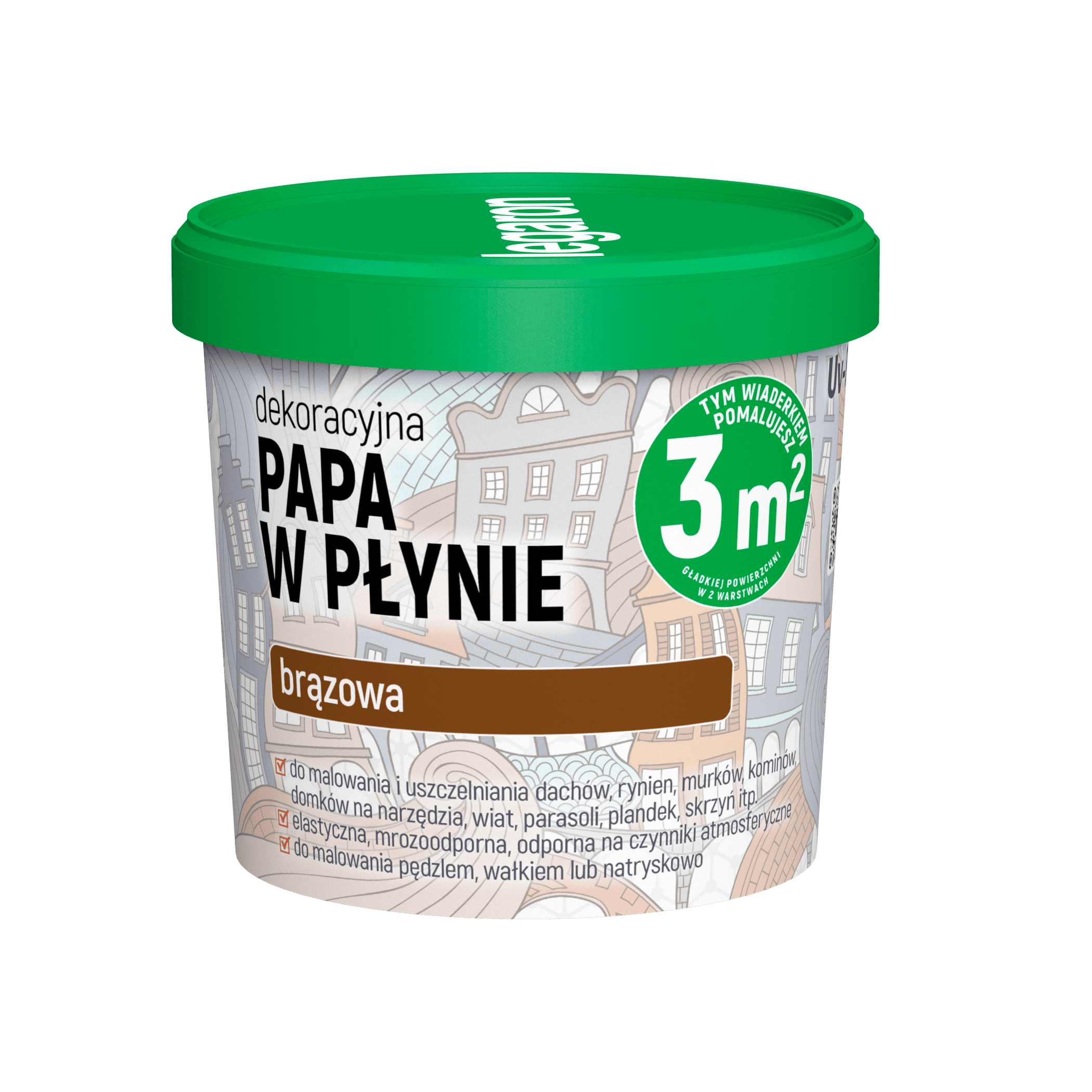Papa w płynie brązowa – 1 litr