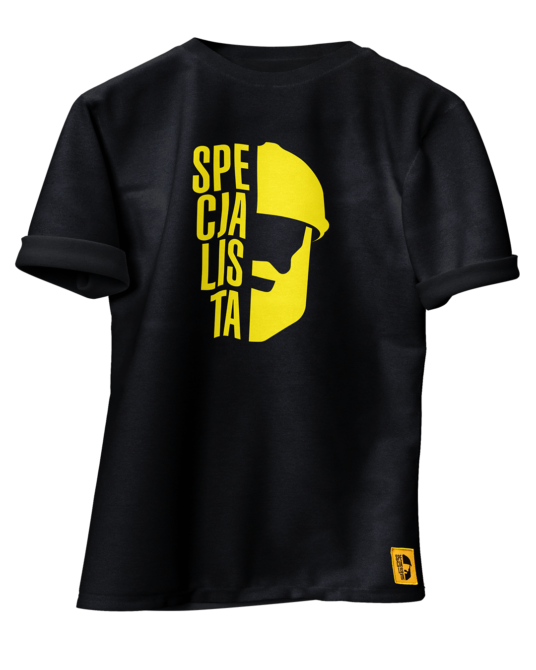 Czarny t-shirt SPECJALISTA